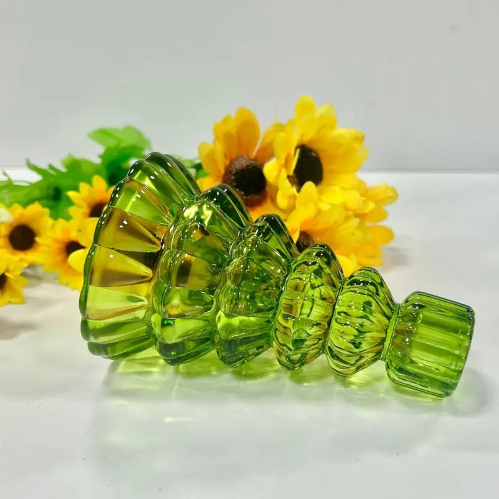 Avelena | Weihnachtsbaum Glas Kerzenhalter | 3er Set