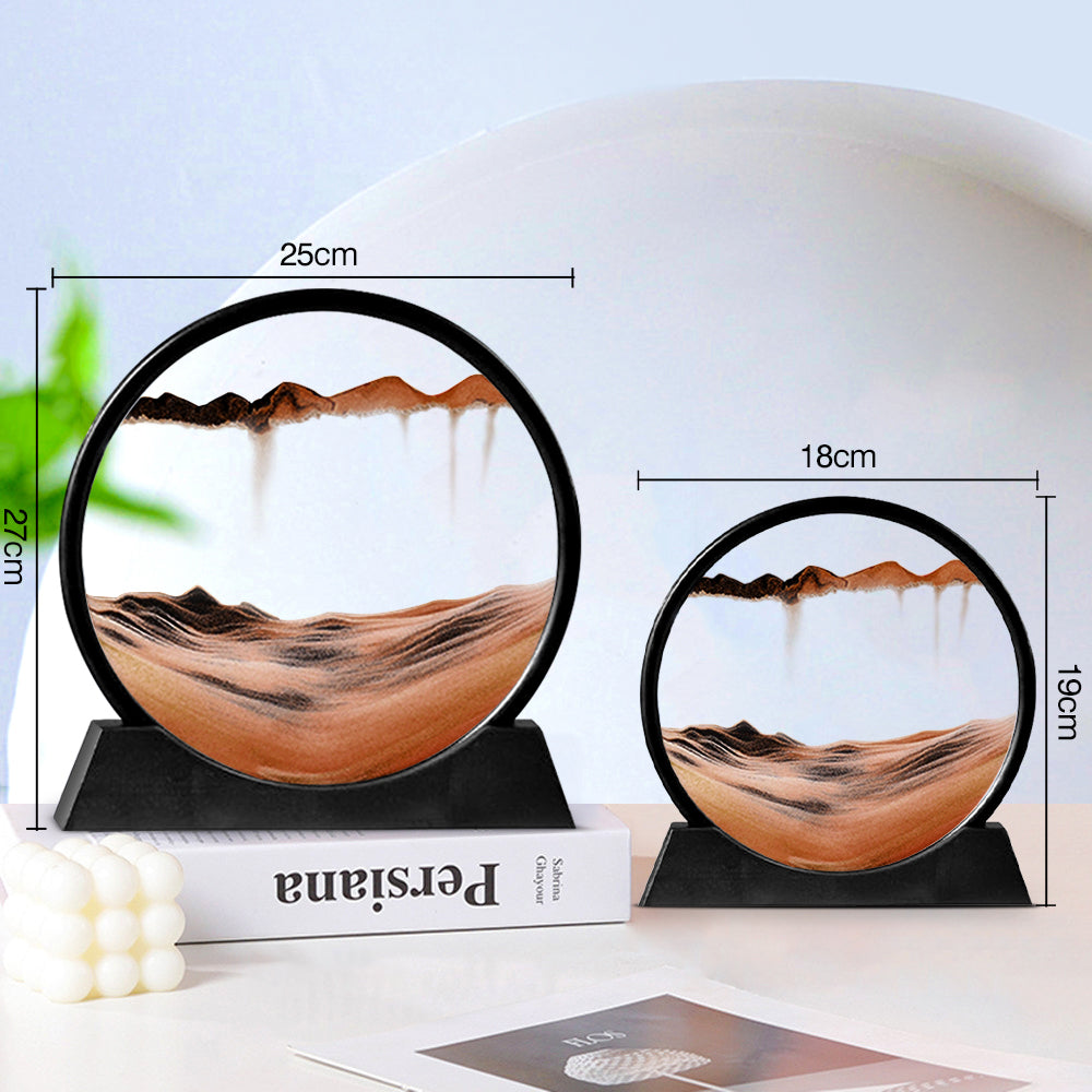 Avelena | 3D Sanduhr Tiefsee-Sandlandschaft