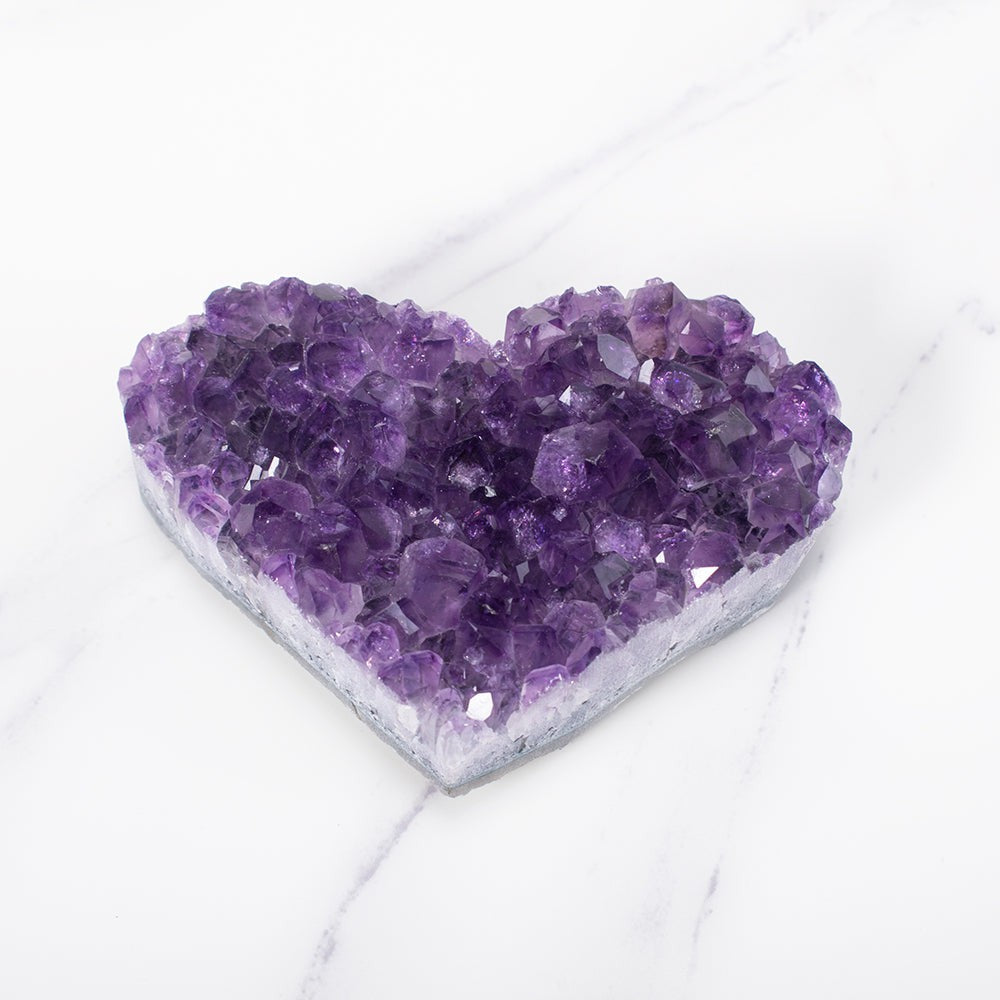 Avelena | Amethyst Cluster Herz