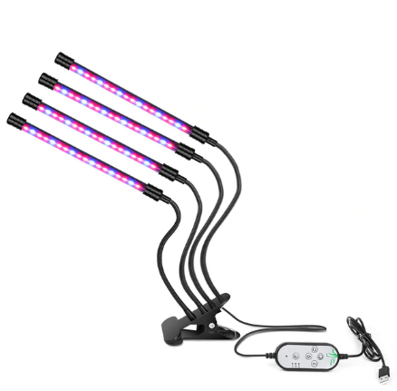 Avelena | USB Led Pflanzenwachstumslicht Vollspektrum Fitolampe Mit Steuerung Für Pflanzen Sämlinge