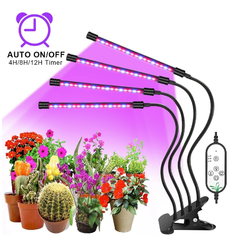 Avelena | USB Led Pflanzenwachstumslicht Vollspektrum Fitolampe Mit Steuerung Für Pflanzen Sämlinge