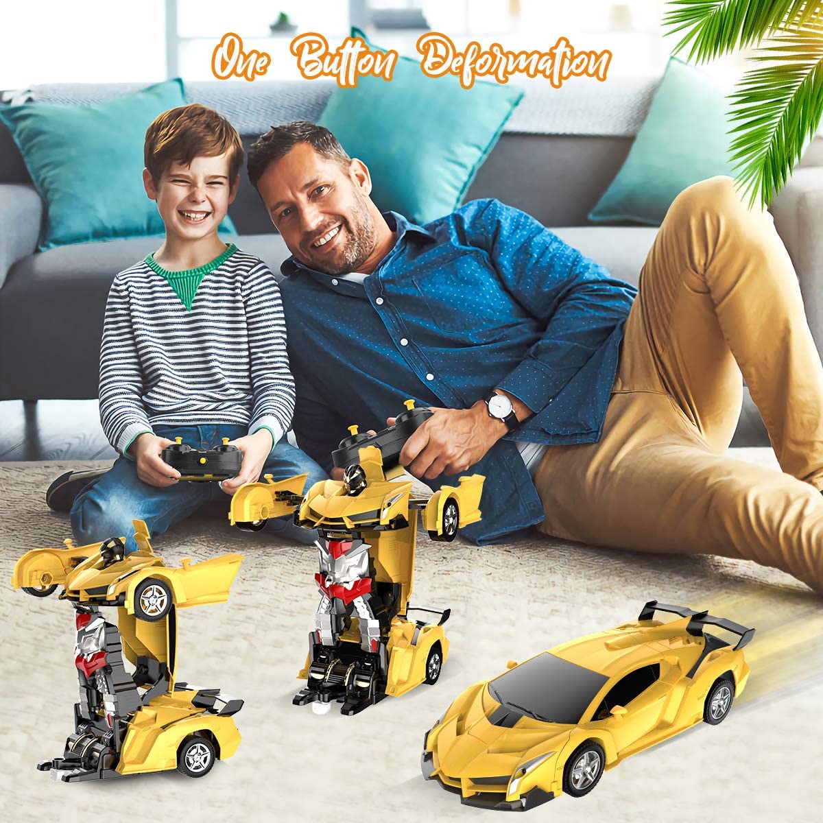 Avelena | Transformieren Robot RC Autos für Kinder