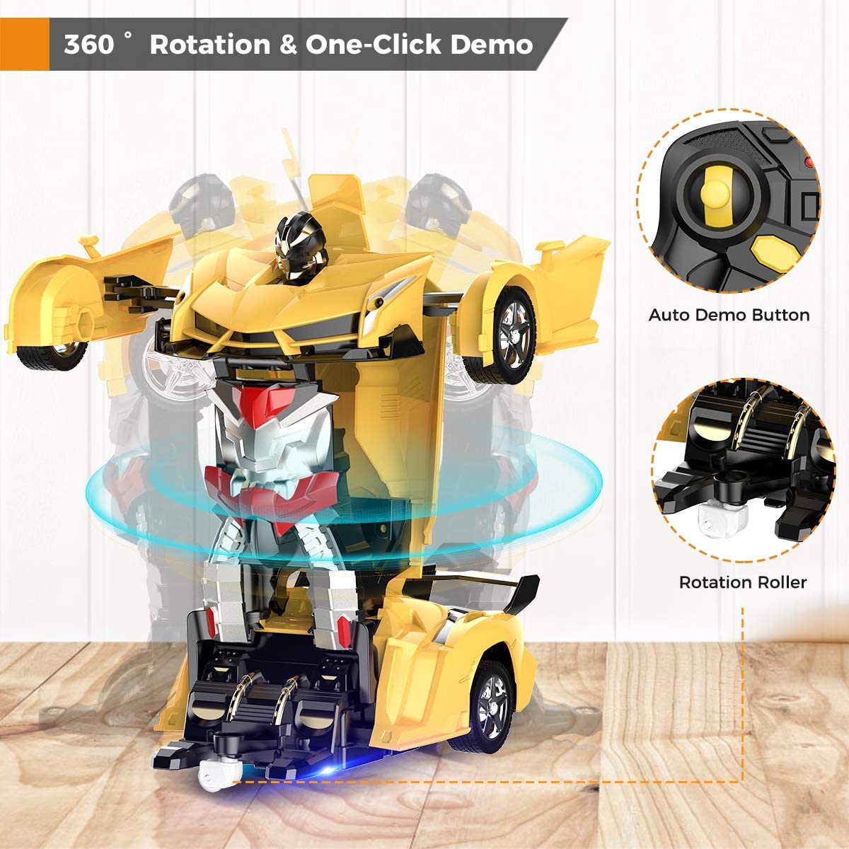 Avelena | Transformieren Robot RC Autos für Kinder