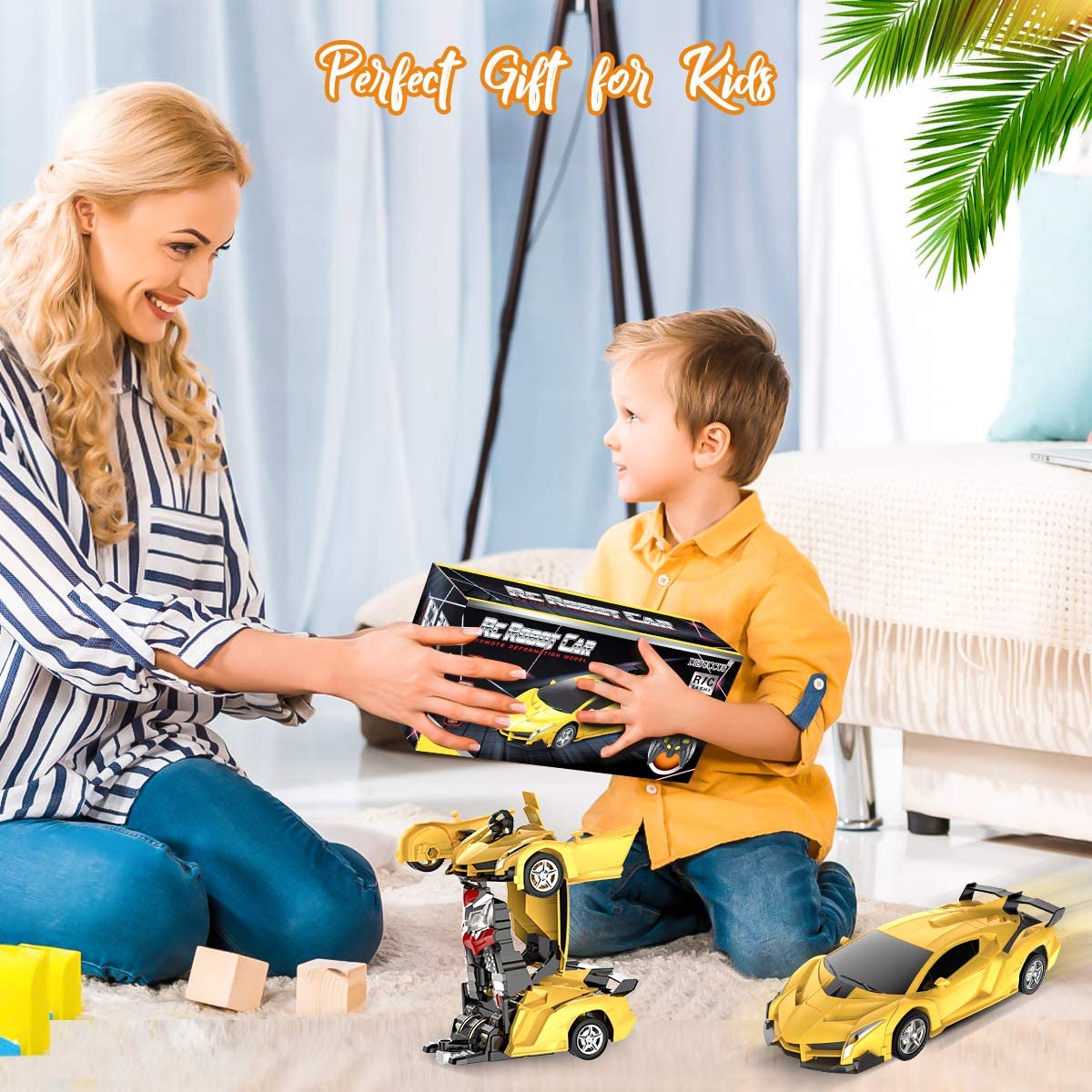 Avelena | Transformieren Robot RC Autos für Kinder