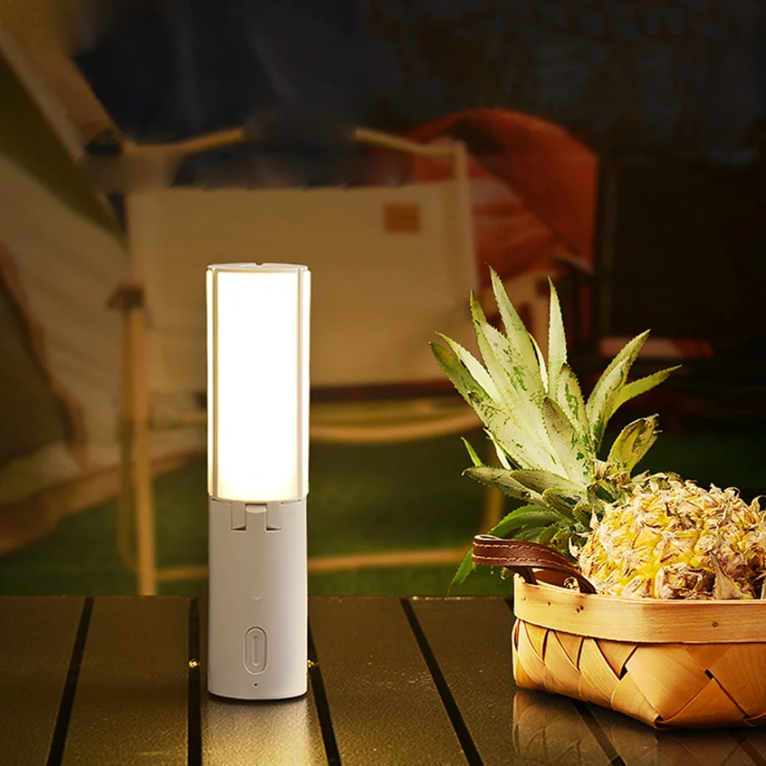 Avelena | All-in-One Campinglampe | Wiederaufladbares Outdoor-Licht mit einstellbarer Helligkeit & langer Akkulaufzeit