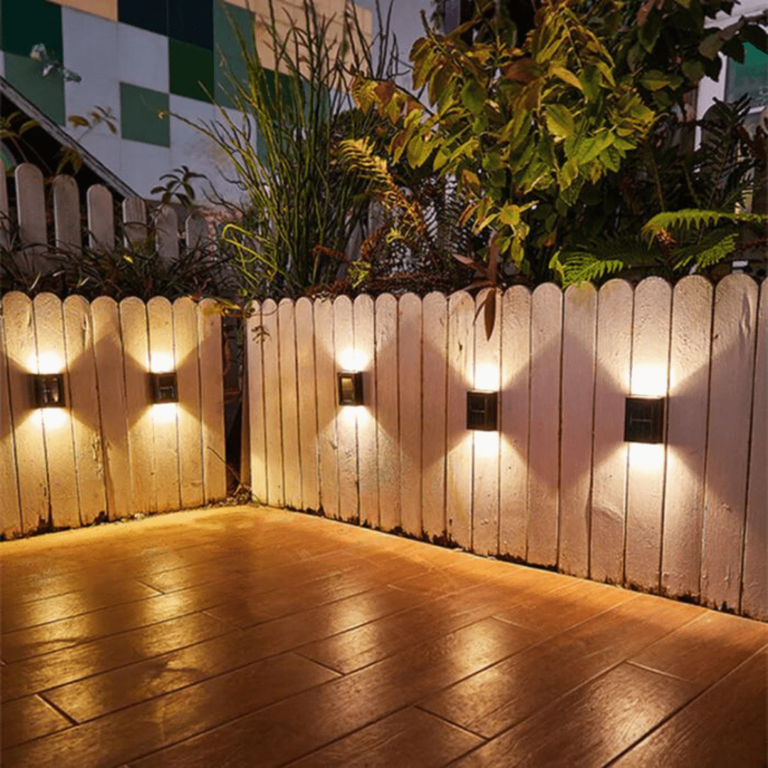 Avelena | SunLite – Drahtlose Solar-Gartenlichter für Außenambiente und Einfahrtbeleuchtung