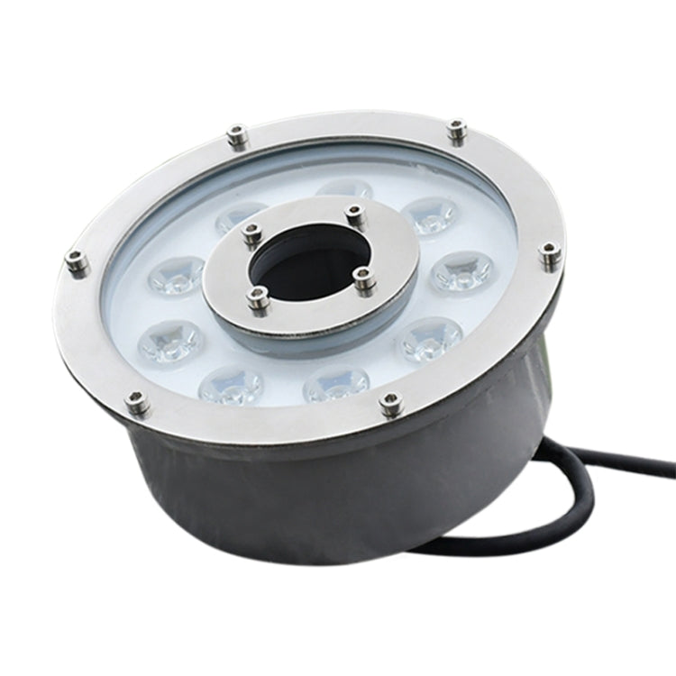 Avelena | 6W Landschaft Farbwechselnd Ring LED Aluminiumlegierung Unterwasser Springbrunnen Licht (Farbwechselnd)