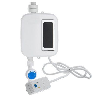 Avelena | Tragbarer Wasserkocher | Durchlauferhitzer elektrisch 3500W | Temperatureinstellknopf