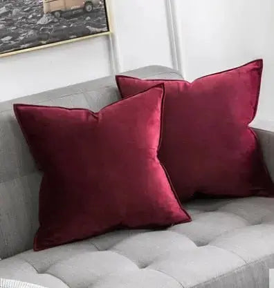 Avelena | VelvetLuxe – Elegante Samt-Kissenbezug mit raffinierten Details