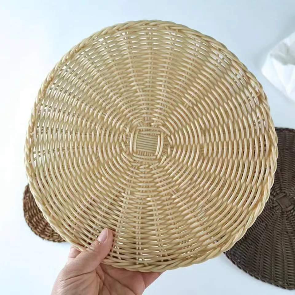 Avelena | 6 Stück Rattan- Tischsets