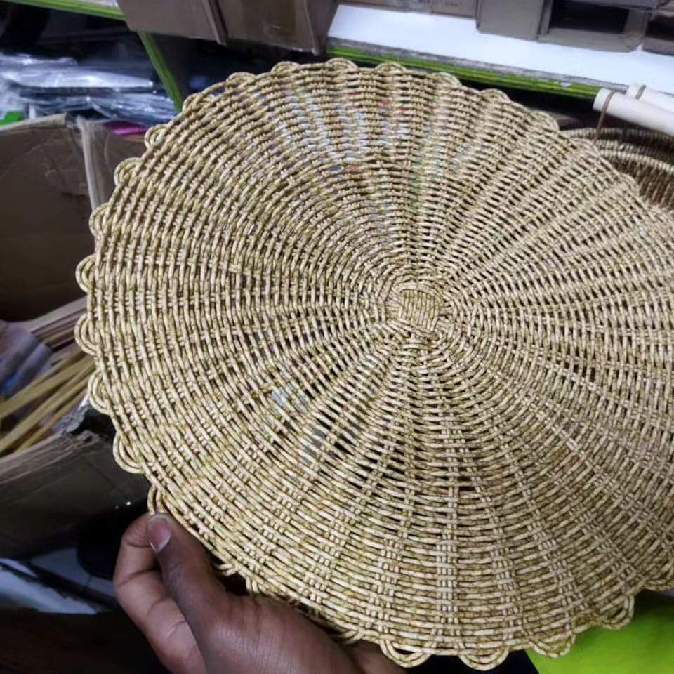 Avelena | 6 Stück Rattan- Tischsets