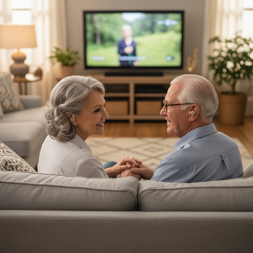 Avelena | HearPro ITC Hörsystem | Wiederaufladbare In-Ohr-Verstärker | Intelligente Geräuschreduzierung | Inkl. Ladebox