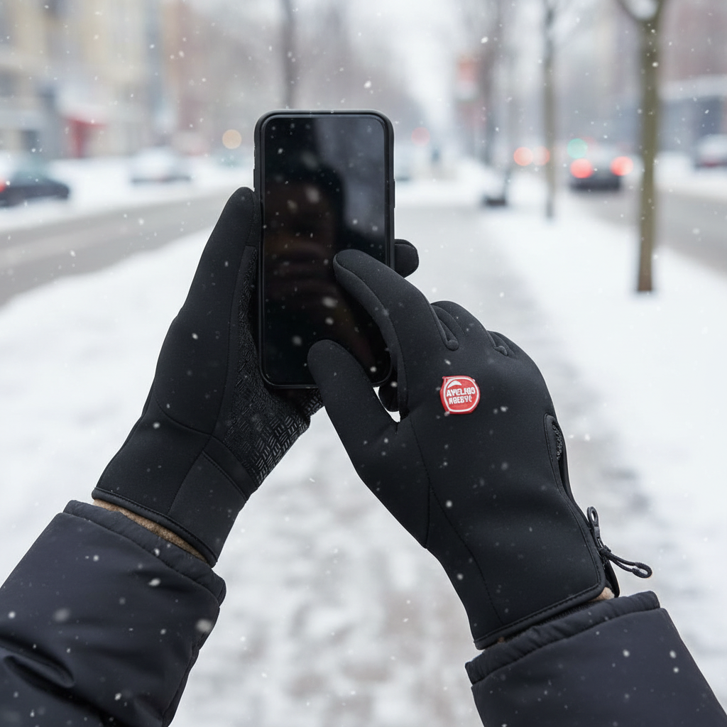 Avelena | Beheizbare Handschuhe | Elektrisch, Touchscreen-kompatibel | Schwarz, Unisex
