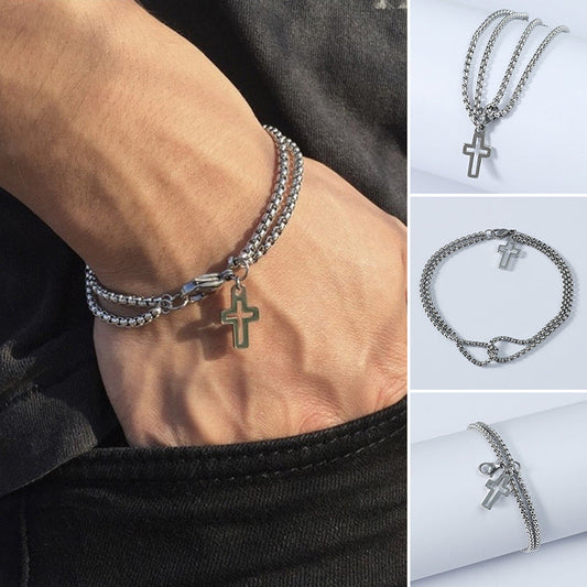 Avelena | Armband mit Kreuzausschnitt