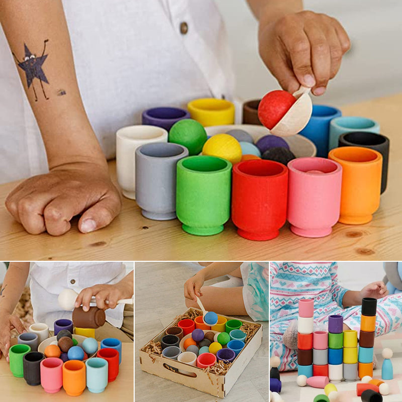 Avelena | Regenbogen Spielzeug Weisheitsspiel