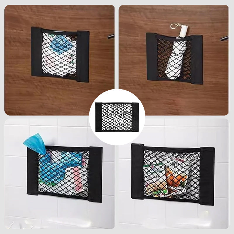 Avelena | Plastiktütenspeicher-Netztasche (Mit Klebeband)