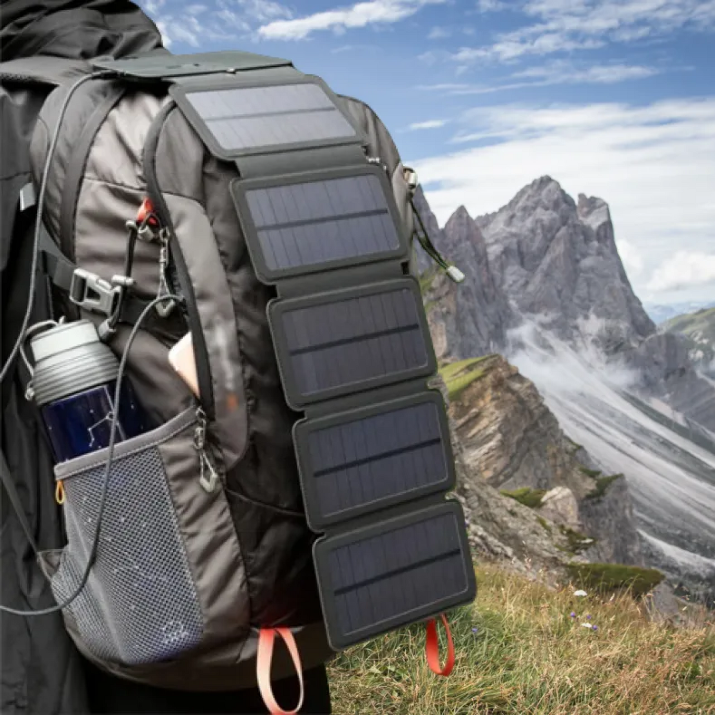 Avelena | Top-Bewertetes Solar-Power-Ladegerät Tragbare Akku-Bank-Ladegerät für mobile Handys Backup