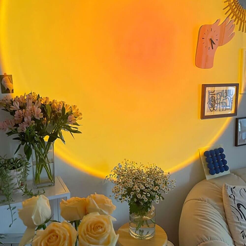 Avelena | Sunset Lampe für stimmungsvolles Licht & goldene Entspannung