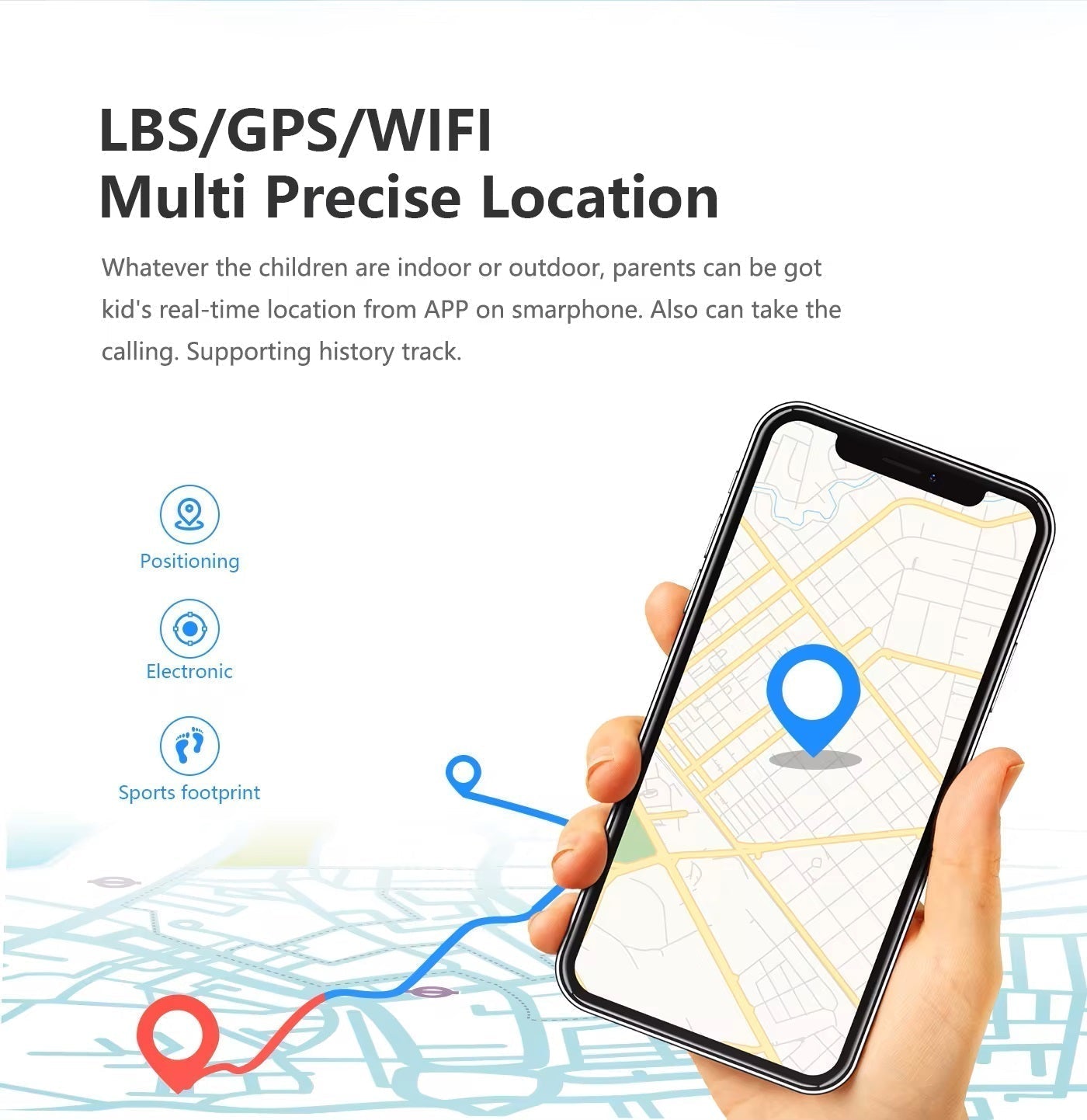 Avelena | Kids 4G & WiFi GPS Standort Tracker SOS Smartwatch mit Videoanruf für Mädchen & Jungen