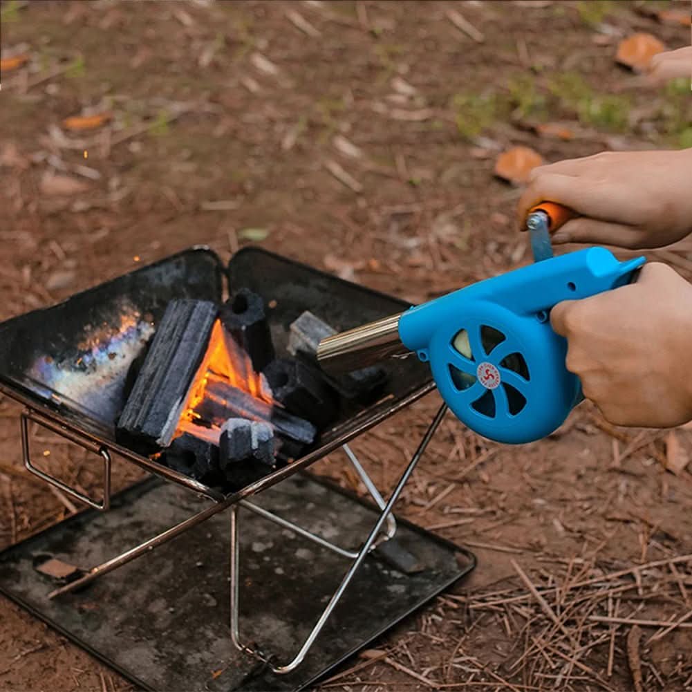 Avelena | Tragbarer Hand-BBQ-Ventilator für einfaches Grillen im Freien