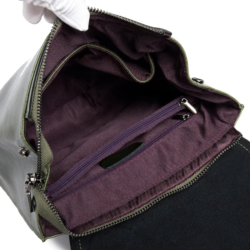 Avelena | Trendiger Leder Rucksack für Frauen - Stilvoll, Vielseitig & Nachhaltig