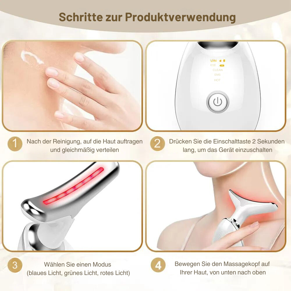 Avelena | VerjüngungsKur Nacken- und Gesichtsmassagegerät
