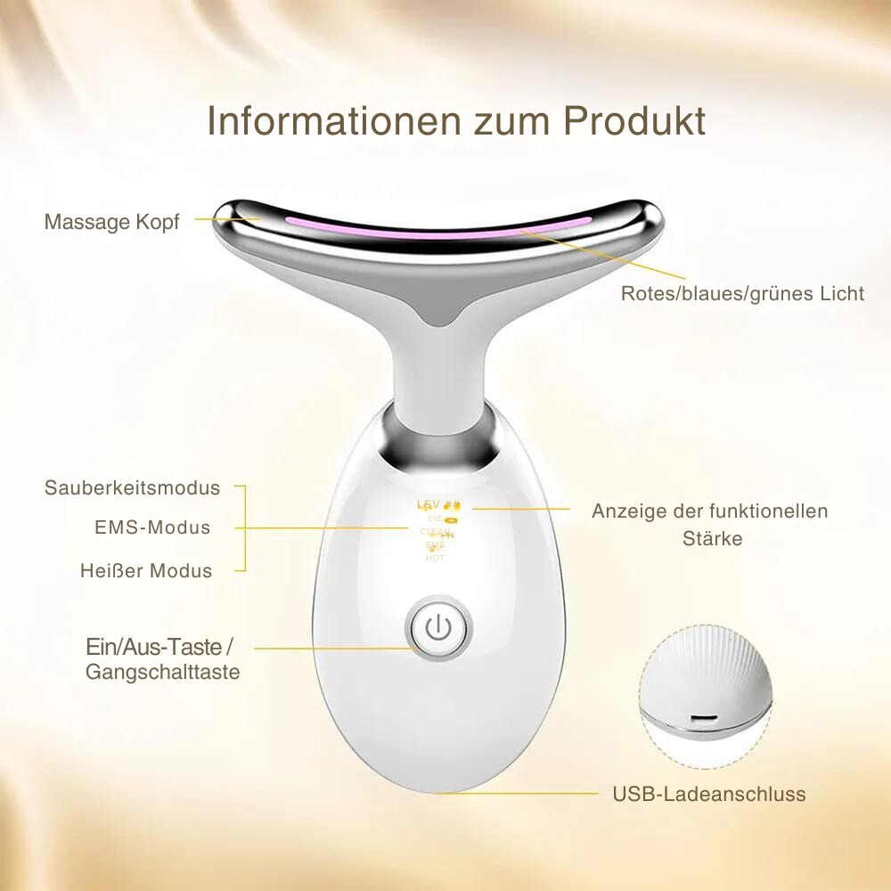 Avelena | VerjüngungsKur Nacken- und Gesichtsmassagegerät