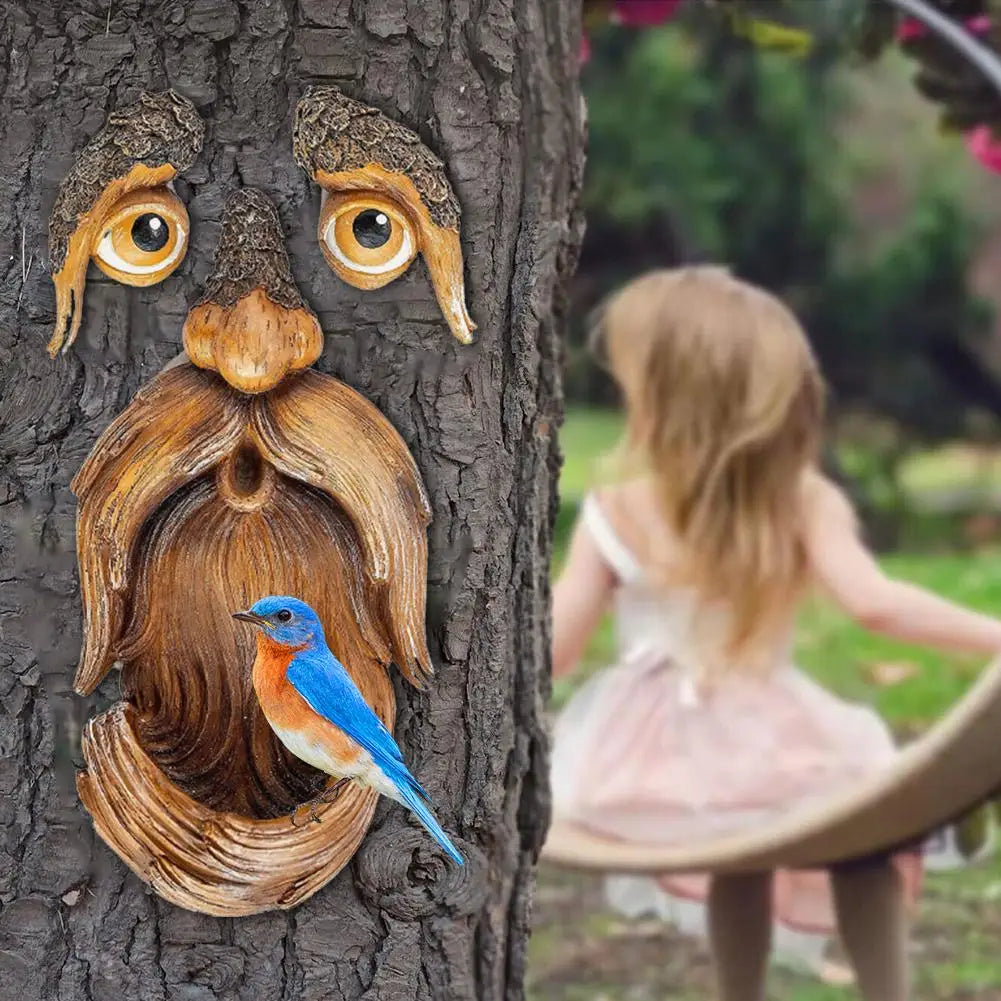 Avelena | WiseWood - Alter Mann Baum Gesicht