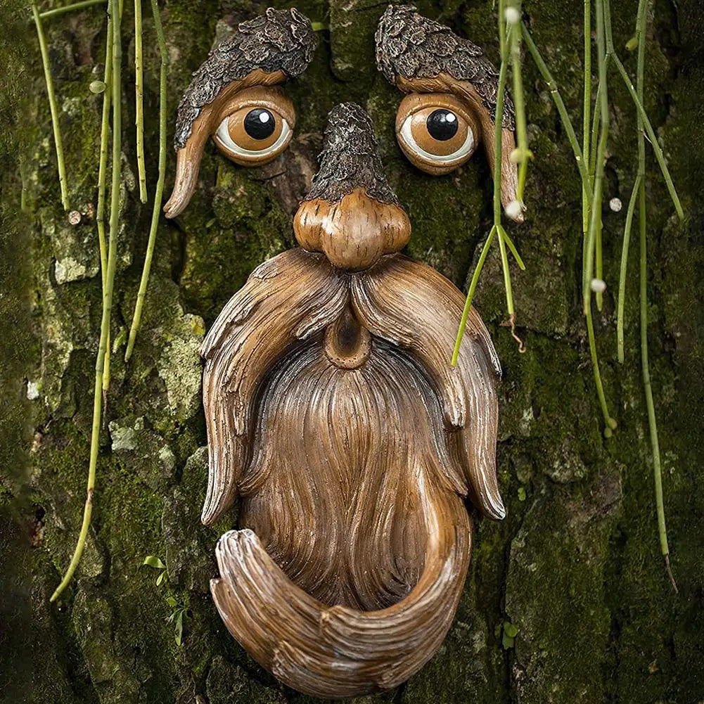 Avelena | WiseWood - Alter Mann Baum Gesicht