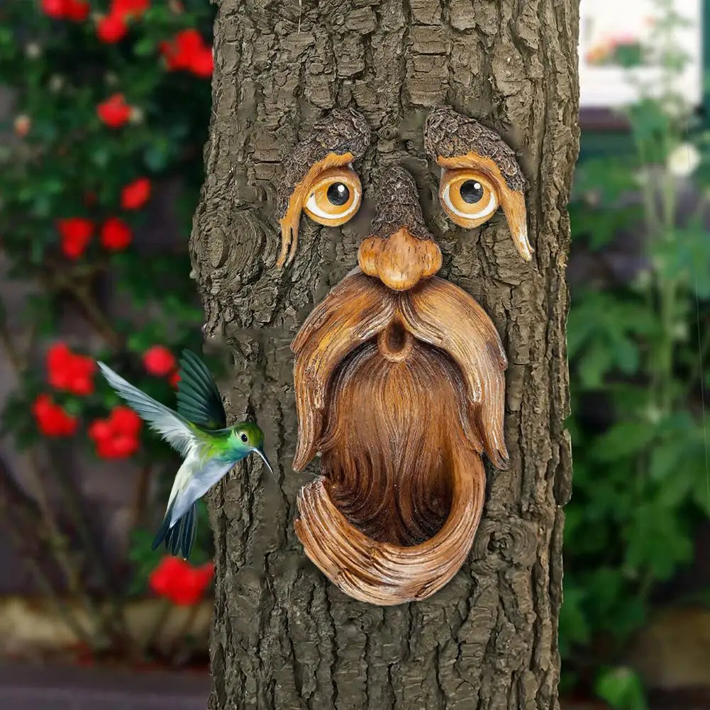 Avelena | WiseWood - Alter Mann Baum Gesicht
