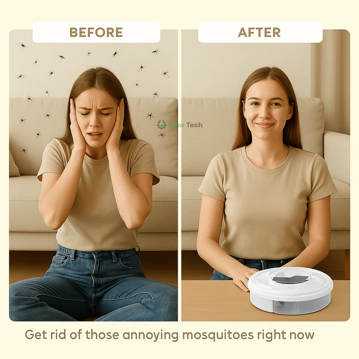 Avelena | USB Silent Fly Trap | Environmentally friendly, non-toxic and effective for indoor and outdoor use