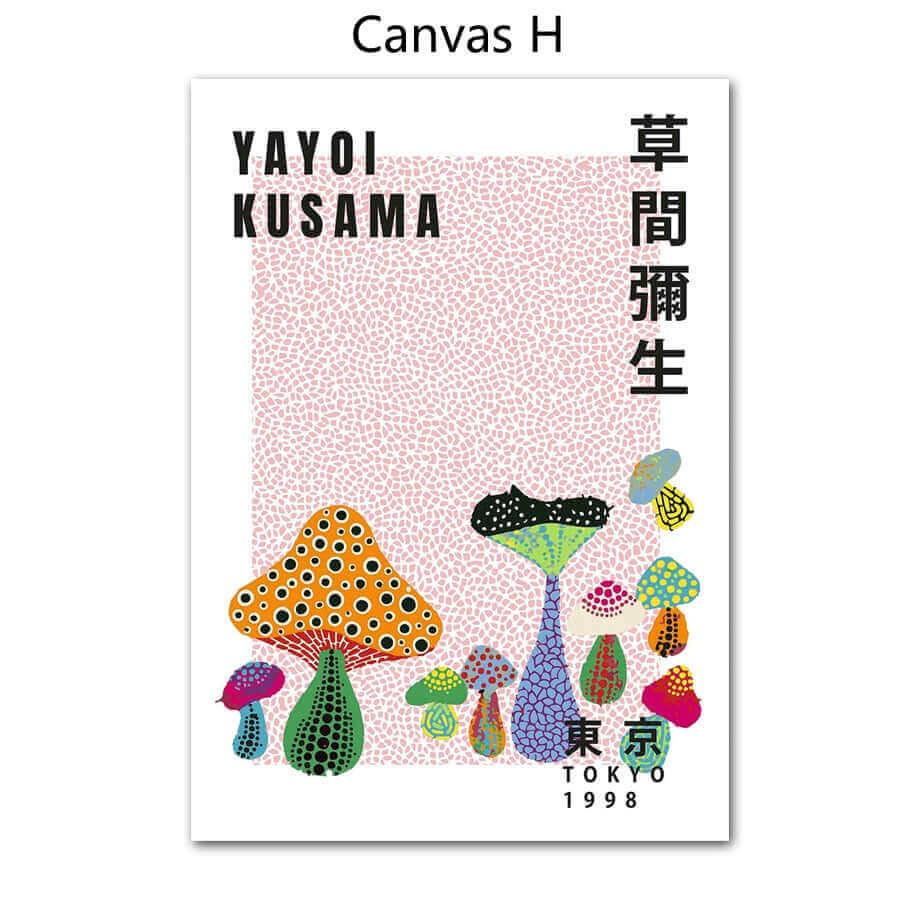 Avelena | Yayoi Kusama Abstrakt Premium Poster