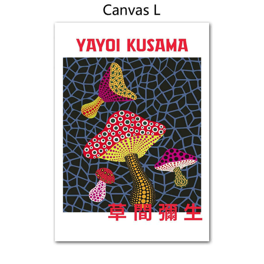 Avelena | Yayoi Kusama Abstrakt Premium Poster