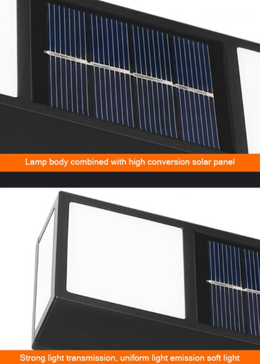 Avelena | SunFence - Effiziente Solar-Gartenlampe