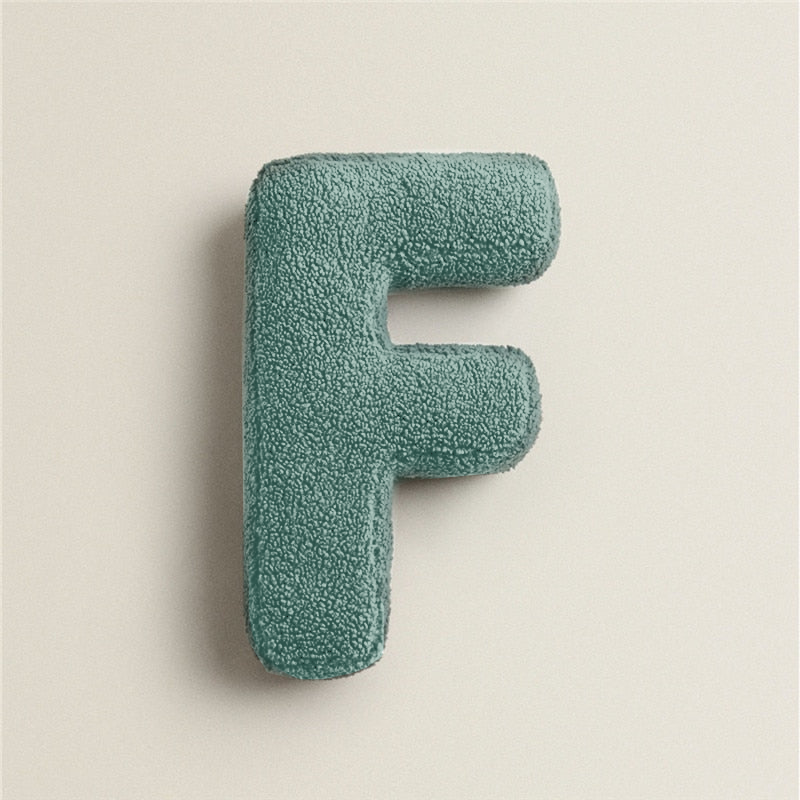Avelena | Alphabet Letter Fleece Kissen