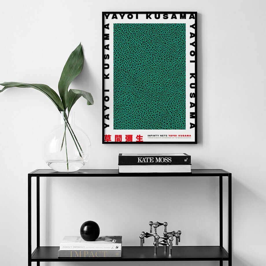 Avelena | Yayoi Kusama Abstrakt Premium Poster