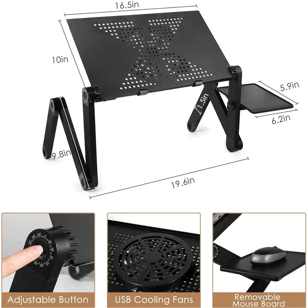Avelena | AirDesk | Verstellbares 360° Laptopständer