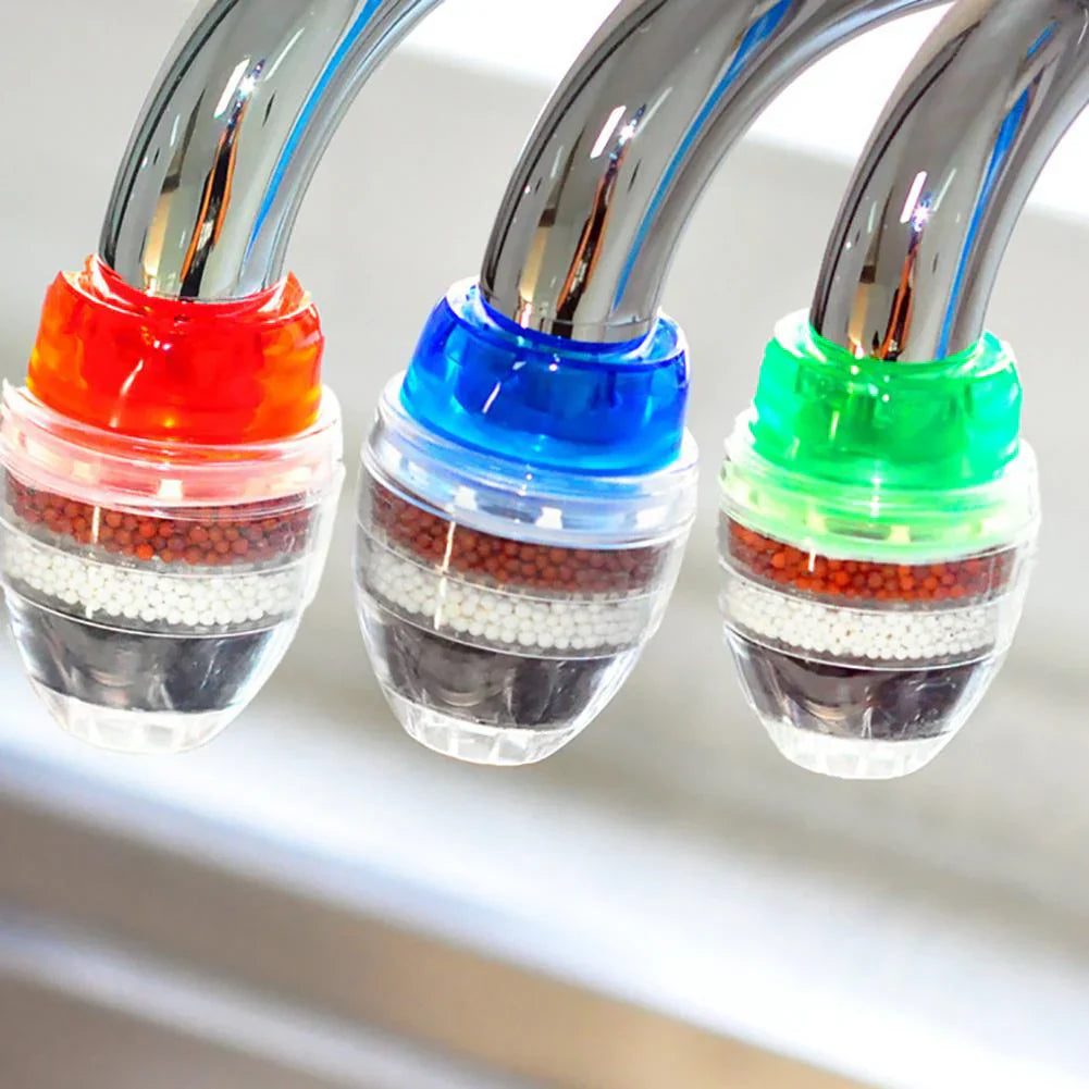 Avelena | Wasserhahnfilter mit Mineralperlen für sauberes und gefiltertes Leitungswasser