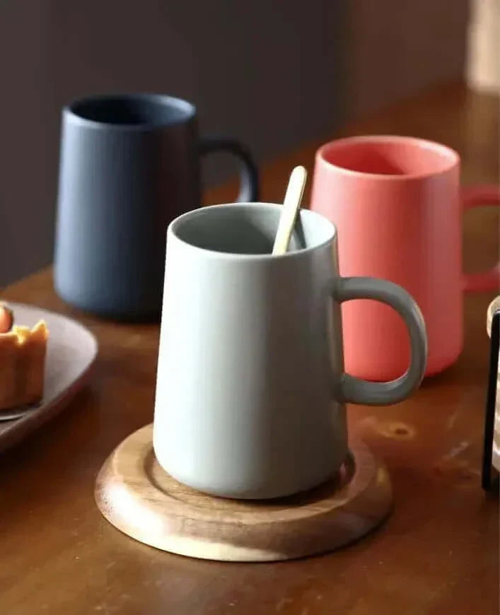 Avelena | Sehr große Steinzeug-Kaffeetasse