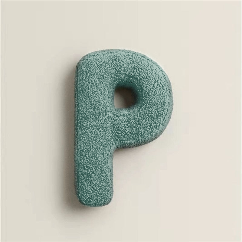 Avelena | Alphabet Letter Fleece Kissen