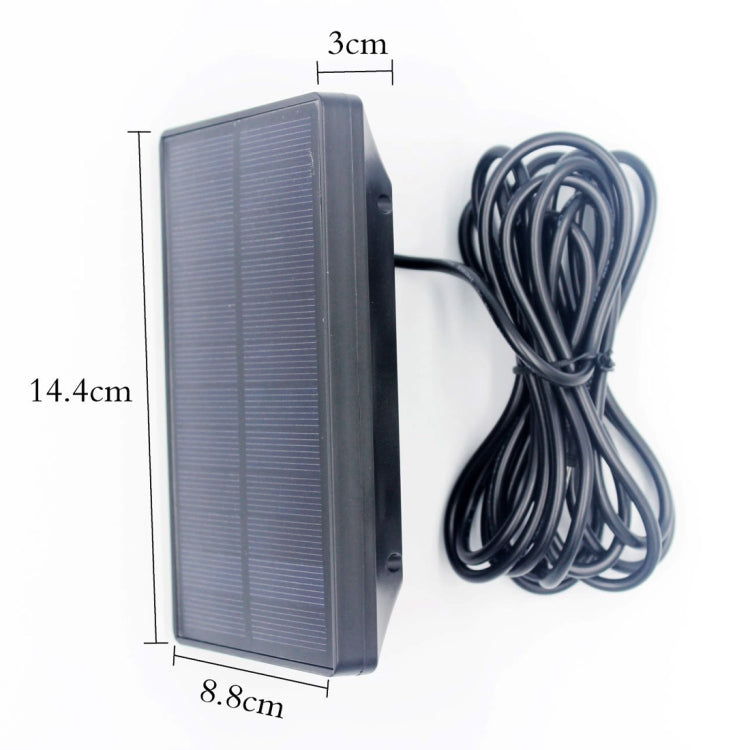 Avelena | 1500mAh Solar Panel Charger Wasserdichter Akku für Jagd Spiel Trail Kameras