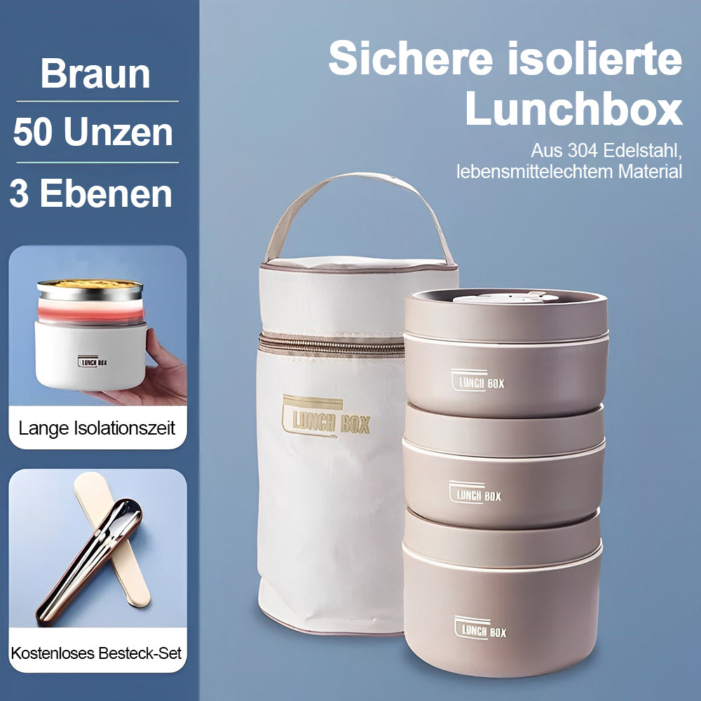 Avelena | Tragbares isoliertes Lunchbox-Set