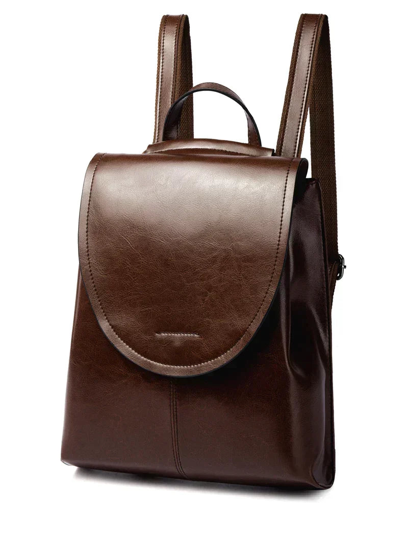 Avelena | Trendiger Leder Rucksack für Frauen - Stilvoll, Vielseitig & Nachhaltig