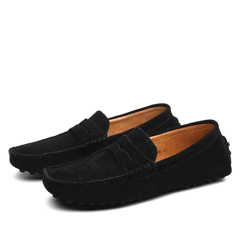 Avelena | Wildleder Slipper Italienischer Stil