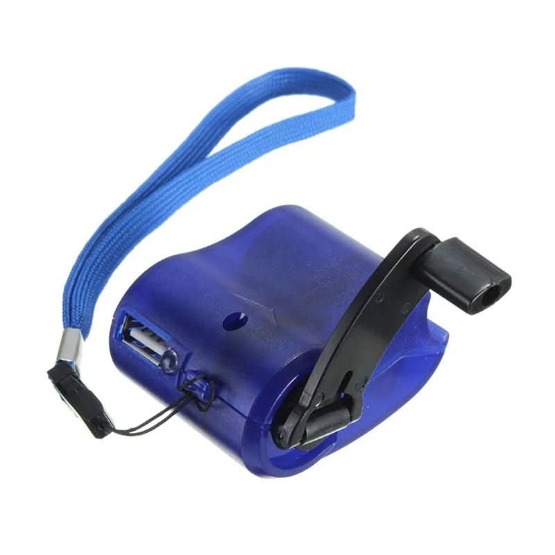 Avelena | Tragbares USB-Notfall-Ladegerät mit Handkurbel für Outdoor-Abenteuer
