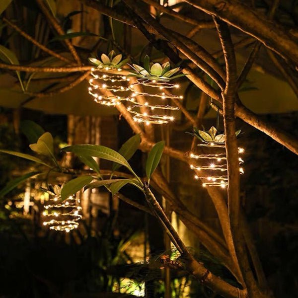 Avelena | Solarbetriebene Ananas Gartenlampe