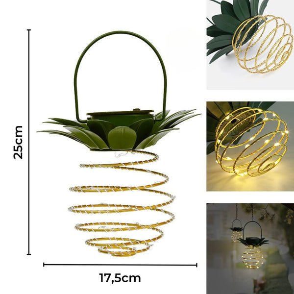 Avelena | Solarbetriebene Ananas Gartenlampe
