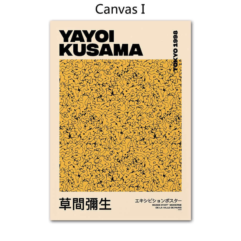 Avelena | Yayoi Kusama Abstrakt Premium Poster