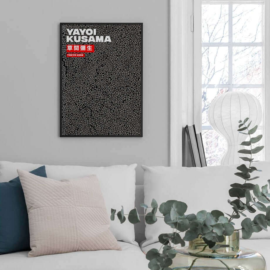 Avelena | Yayoi Kusama Abstrakt Premium Poster