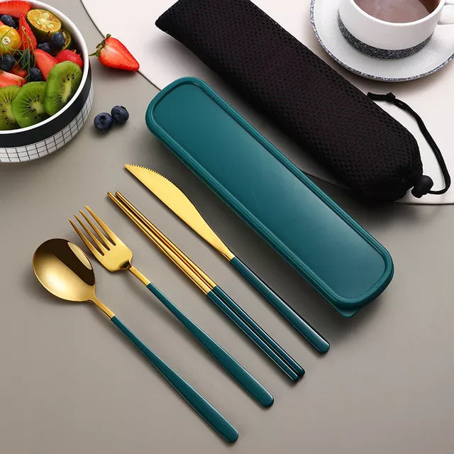 Avelena | 304 Edelstahl Besteckset